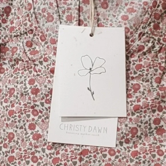 Christy Dawn Allie Maxi Floral Dress Tiered Flowing Boho - Picture 3 of 5